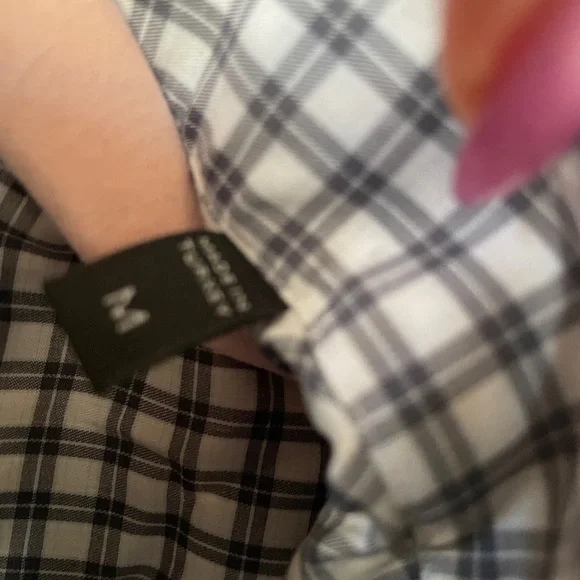 Ermenegildo Zegna Gray Checkered Dress Shirt - Picture 3 of 6